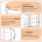 6 Pack 500 ml Glass Beaker Mug Set