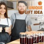 6 Pack 500 ml Glass Beaker Mug Set