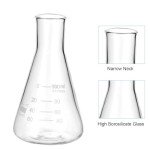 PATIKIL 100ml Erlenmeyer Flask Set – 3 Pack