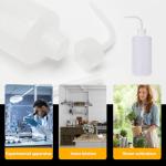 8oz Lab Wash Bottles with Scale Markings, 4-Pack