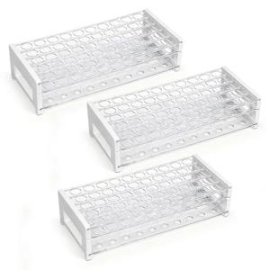 Plastic Test Tube Rack Set - 50 Holes, Detachable