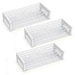 Plastic Test Tube Rack Set - 50 Holes, Detachable