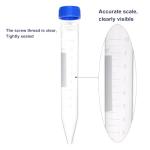 10mL Centrifuge Tubes, 200 Pack, Leak-Proof Caps