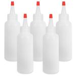 Ninsula 5Pack 4oz Squeeze Bottles with Caps