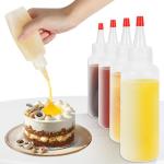 Ninsula 5Pack 4oz Squeeze Bottles with Caps