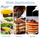 Ninsula 5Pack 4oz Squeeze Bottles with Caps