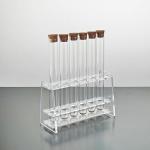 Clear Acrylic Test Tube Rack for 10ml Tubes