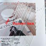 20 Pack Glass Stirring Rods for Drinks