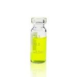 Clear Glass Crimp Top Vials, 2 mL, 100 Pack