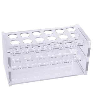 Clear Acrylic Test Tube Rack with 18 Holes