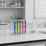 Clear Acrylic Test Tube Rack with 18 Holes