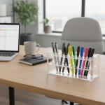 Clear Acrylic Test Tube Rack with 18 Holes