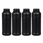 16oz Plastic Storage Bottles, 4-Pack, Light-Proof