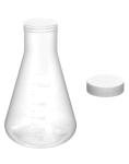QWORK 4-Pack 17oz Narrow Neck Erlenmeyer Flasks