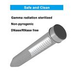 15mL Conical Centrifuge Tubes with Screw Caps