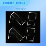 Clear Acrylic 9-Grid Test Tube Rack