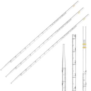 Dedsio 1ml Serological Pipettes, 100 Pack