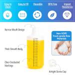 32oz Plastic Bottles with Airtight Caps - 2 Pack