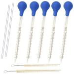 10mL Glass Serological Pipettes with Blue Bulb Set