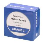 Qualitative Filter Paper Grade 3, 90 mm, 100 Sheets