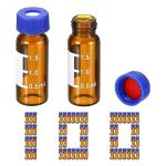 PATIKIL 2ml Autosampler Vial 100-Pack HPLC Vials