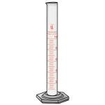10ml Borosilicate Graduated Cylinder by Karter Scientific