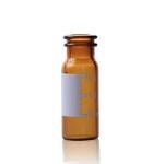 ALWSCI 11 mm Amber Glass Autosampler Vials, 100 Pack