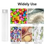 Yoodelife 110ml Clear Plastic Test Tubes, 6-Pack