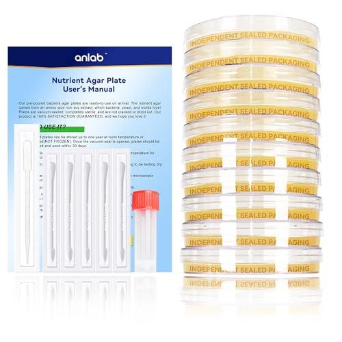 anlab™ Nutrient Agar Science Project Kit - 10 Plates