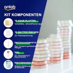 anlab™ Nutrient Agar Science Project Kit - 10 Plates