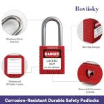 Boviisky Lockout Tagout Station with Safety Gear