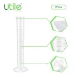 25ml Plastic Measuring Cylinder Set of 6