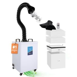 FumeClear FC-2002 Low-Noise Laser Fume Extractor