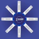Kashi 50mL Self-Standing Centrifuge Tubes, 100 Pack