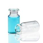 10ml Borosilicate Glass Flat Bottom Vials - 100 Pack
