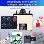 NLVYPRO Fume Extractor with LCD Display & Remote Control