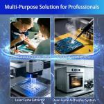 NLVYPRO Fume Extractor with LCD Display & Remote Control