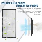 HEPA H14 Laminar Flow Hood with Filter