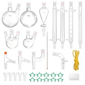 32PCS Lab Distillation Glassware Kit for Purification