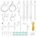 32PCS Lab Distillation Glassware Kit for Purification
