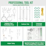 32PCS Lab Distillation Glassware Kit for Purification