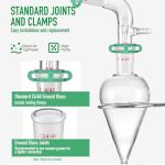32PCS Lab Distillation Glassware Kit for Purification