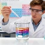 JOLABEAR 7-Piece Glass Beaker Set with Graduations