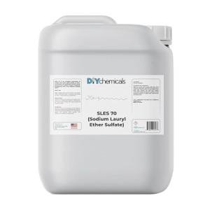 High Purity 70% Sodium Lauryl Ether Sulfate 5 Gallon