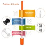 30-Pack 1CC Syringes with 29G Needles