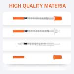 30-Pack 1CC Syringes with 29G Needles