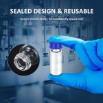 LVDALAB 2ML HPLC Glass Autosampler Vials - 100 Pack