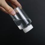 12-Pack Clear 30ml Refillable Plastic Sample Bottles