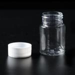 12-Pack Clear 30ml Refillable Plastic Sample Bottles