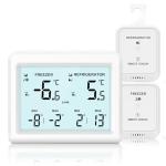 Wireless Fridge Thermometer with Freezer Alarm